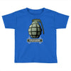 hand grenade military army Toddler T-shirt