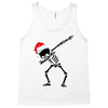 skeleton dabbing christmas Tank Top