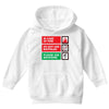 bat safety Youth Hoodie