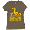 if you don't like hunting Ladies Fitted T-Shirt