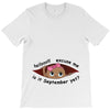 September Peeking Out Baby Girl T-Shirt