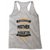 Super Cool Mother Of A Freaking Awesome Granddaughter Racerback Tank