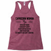 Capricorn Woman Racerback Tank
