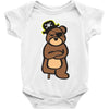 pirate bear Baby Onesie