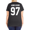 jung kook 97 Ladies Curvy T-Shirt