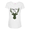 happy new year Maternity Scoop Neck T-shirt