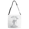Best Dad in The Galaxy Adjustable Strap Totes