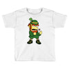 happy saint patrick day simpson 2 Toddler T-shirt