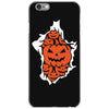 halloween pumpkins burst iPhone 6/6s Case