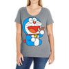 Doraemon Ladies Curvy T-Shirt
