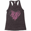 valentines day hearts Racerback Tank