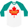 canada strong 3/4 Sleeve Shirt
