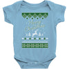 merry christmas ugly christmas sweater Baby Bodysuit