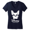 disobey Women's V-Neck T-Shirt