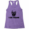 i eat vegans Racerback Tank