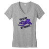 octopi my thoughts Women's V-Neck T-Shirt