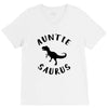 Auntiesaurus V-Neck Tee