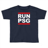 run psg paris st germain fotbal Toddler T-shirt