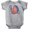 turtle turtleneck Baby Bodysuit