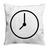 clock Throw Pillow