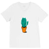 cat tus V-Neck Tee