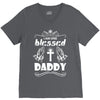 I Am One Blessed Daddy V-Neck Tee