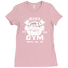 sloth's gym Ladies Fitted T-Shirt