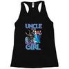 uncle of the birthday girl Racerback Tank