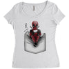 waiting for francis Women's Triblend Scoop T-shirt