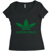 addicted ~ mens funny Women's Triblend Scoop T-shirt