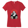 nun fuck Women's V-Neck T-Shirt