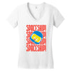 spaceship Women's V-Neck T-Shirt