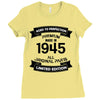 Premium Vintage 1945 Ladies Fitted T-Shirt