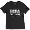 PAPA The Man The Myth The Legend T-Shirt T-Shirt V-Neck Tee