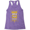 nobody exists on purpose Racerback Tank