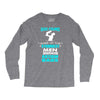 god found autism dad Long Sleeve Shirts