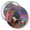 Disco Battle Cow - Get REKT! Pin-back button