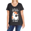 fat life Ladies Curvy T-Shirt