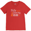 belly dancing only harder V-Neck Tee