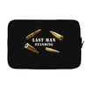 Last Man Standing Laptop sleeve