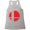 smash bros tribute unisex vinyl Racerback Tank