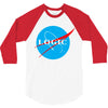 logic nasa 3/4 Sleeve Shirt