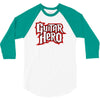 guitar hero logo 3/4 Sleeve Shirt