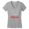 blow me Women's V-Neck T-Shirt