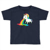 where rainbows come from (green) Toddler T-shirt