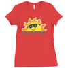 today is a beautiful day Ladies Fitted T-Shirt