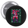 santa claus dabbing Pin-back button