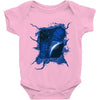 pocketless universe Baby Onesie