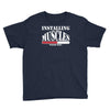 funny installing muscles, ideal gift, birthday present Youth Tee