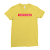 team khabib hypebeast Ladies Fitted T-Shirt